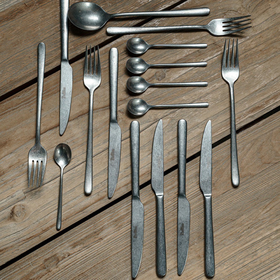 Ложка чайная 29420007, нержавеющая сталь 18/10, PVD, stone washed, PINTINOX