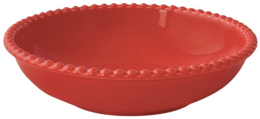Тарелка суповая Tiffany, красная, 20 см, 0,75 л - EL-R2701/TIFR Easy Life