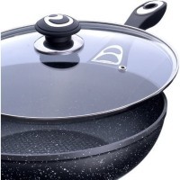 Сковорода-ВОК 28см мрам/крош АП с/кр Mayer&amp;Boch (27953)