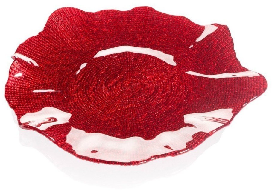 IVV Блюдо плоское Folies красное 8287.5