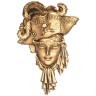 Панно "маска №4" н-30см,l-21см цвет: бронза с позолотой Lefard (169-857)