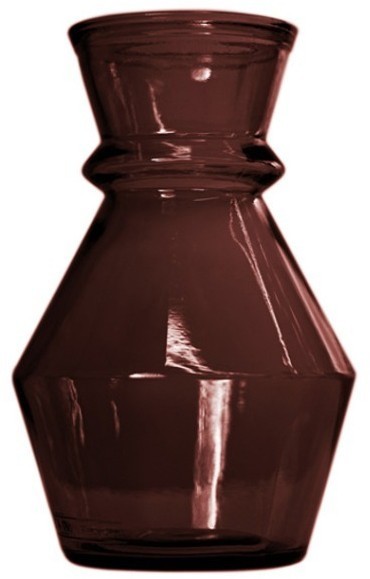 Ваза Merida, тёмно-коричневая, 25 см - VSM-4866-DB720 SAN MIGUEL