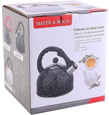 Чайник со свистком 2,5 л Mayer&Boch (30958)