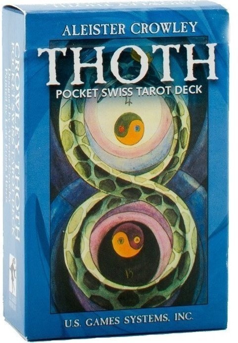 Карты Таро "Aleister Crowley Thot Pocket Swiss" US Games / Таро Тота Алистера Кроули (карманное) (33724)