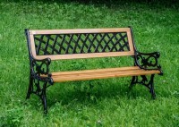 Чугунная скамейка Жардин