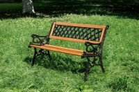Чугунная скамейка Жардин
