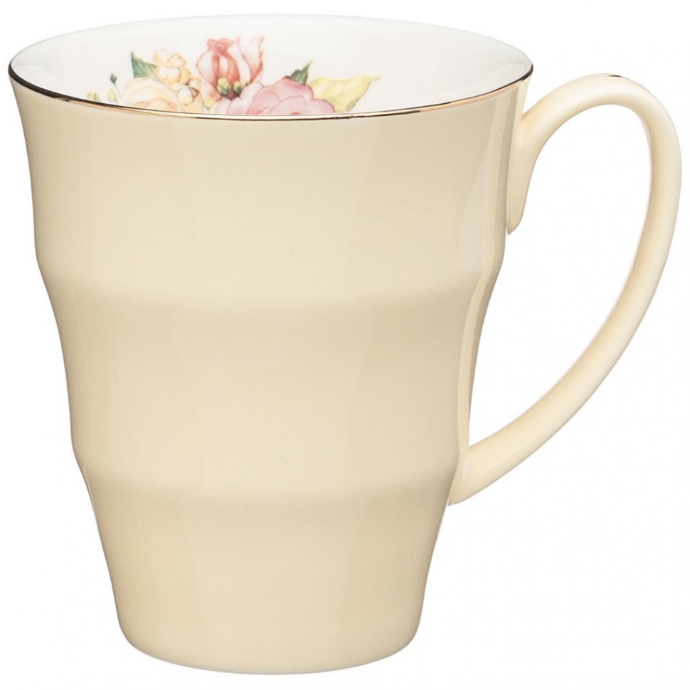 Кружка lefard "времена года" 350 мл желтая (760-689)