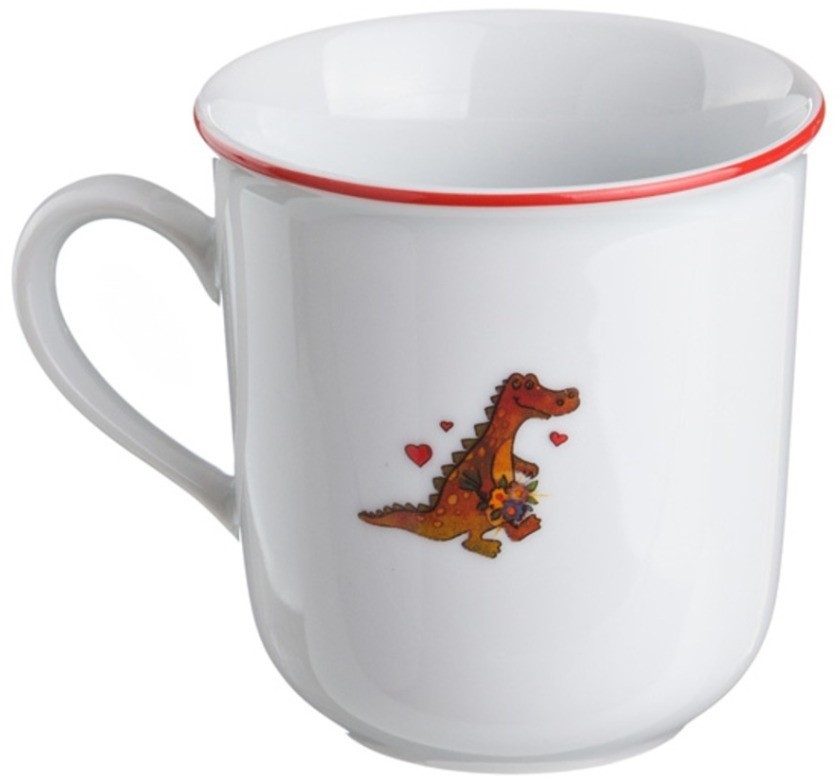 Набор посуды на 1 персону 3 пр."зверята":кружка 250 мл.+блюдце+тарелка диаметр=18/21 см. (кор=1набор Cesky Porcelan (D-606-672)