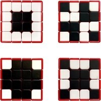 Головоломка Шашки-Куб 4х4 (Checker Cube) (29180)