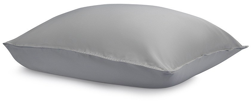 Набор наволочек из премиального сатина серого цвета из коллекции essential, 50х70 см (77187)