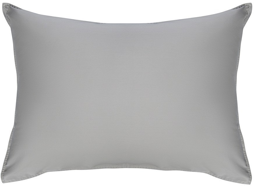 Набор наволочек из премиального сатина серого цвета из коллекции essential, 50х70 см (77187)