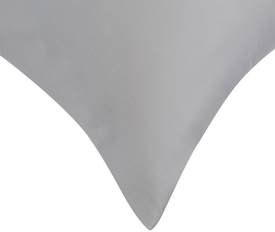 Набор наволочек из премиального сатина серого цвета из коллекции essential, 50х70 см (77187)