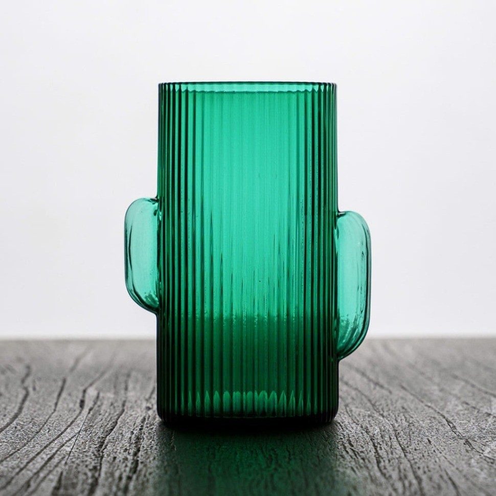 Стакан TU06718, стекло, green, ROOMERS TABLEWARE