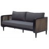 Диван Jamuju2.5seater, ротанг, текстиль, grey, ROOMERS FURNITURE
