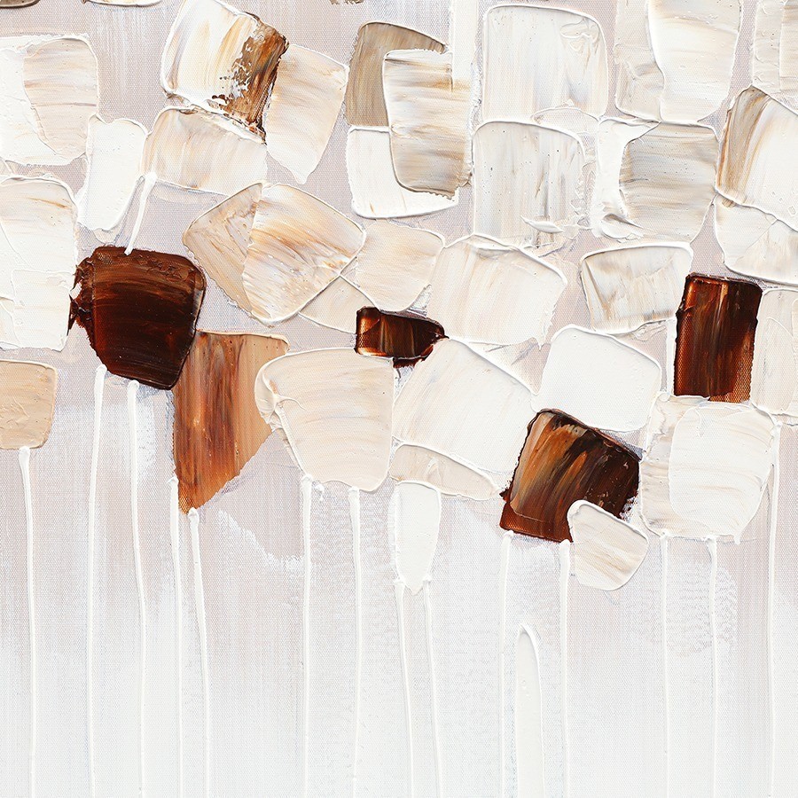 Панно декоративное fleur, 60х60 см, бежевое (78817)