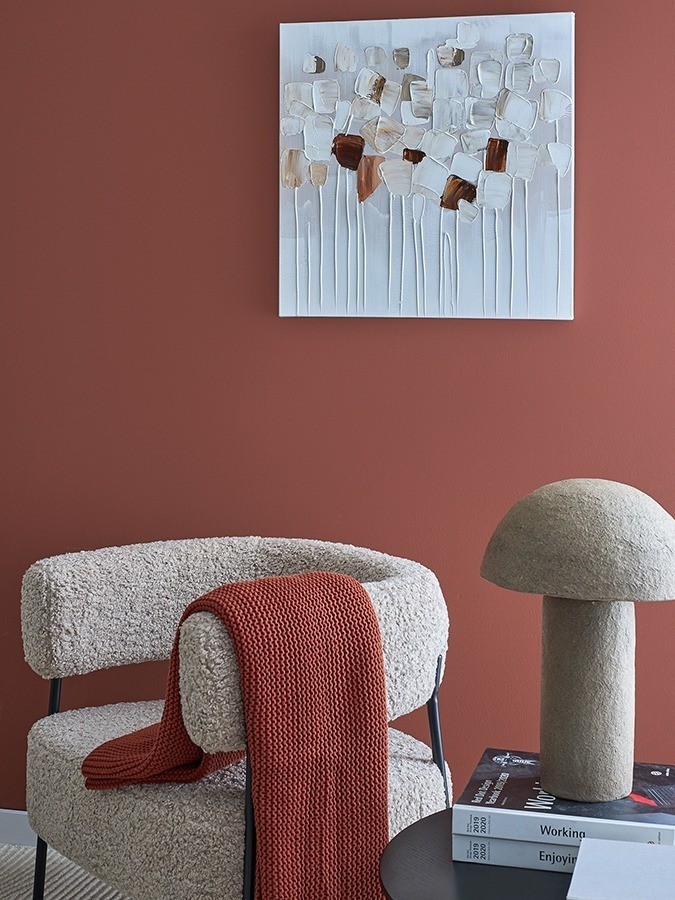 Панно декоративное fleur, 60х60 см, бежевое (78817)