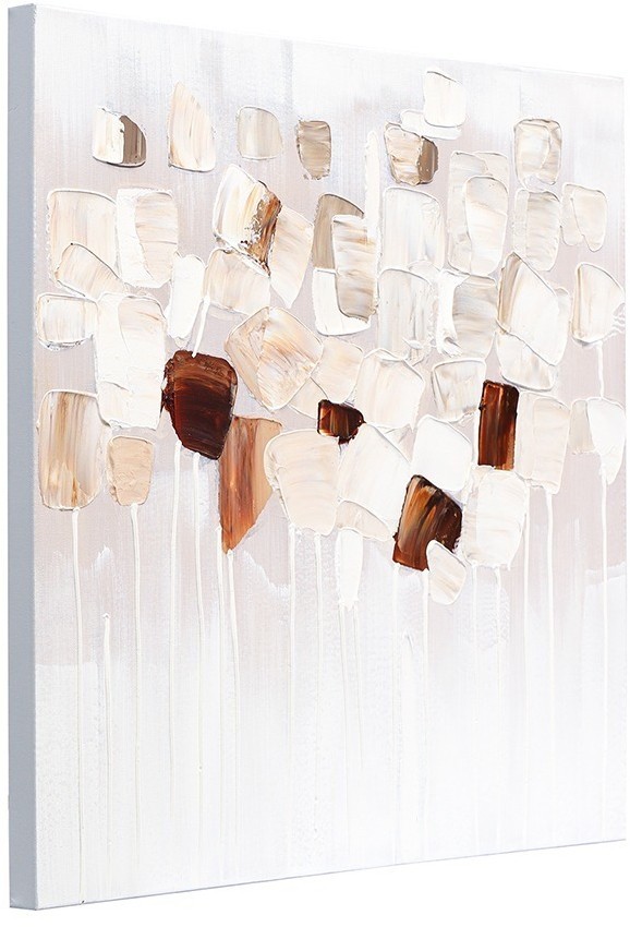 Панно декоративное fleur, 60х60 см, бежевое (78817)