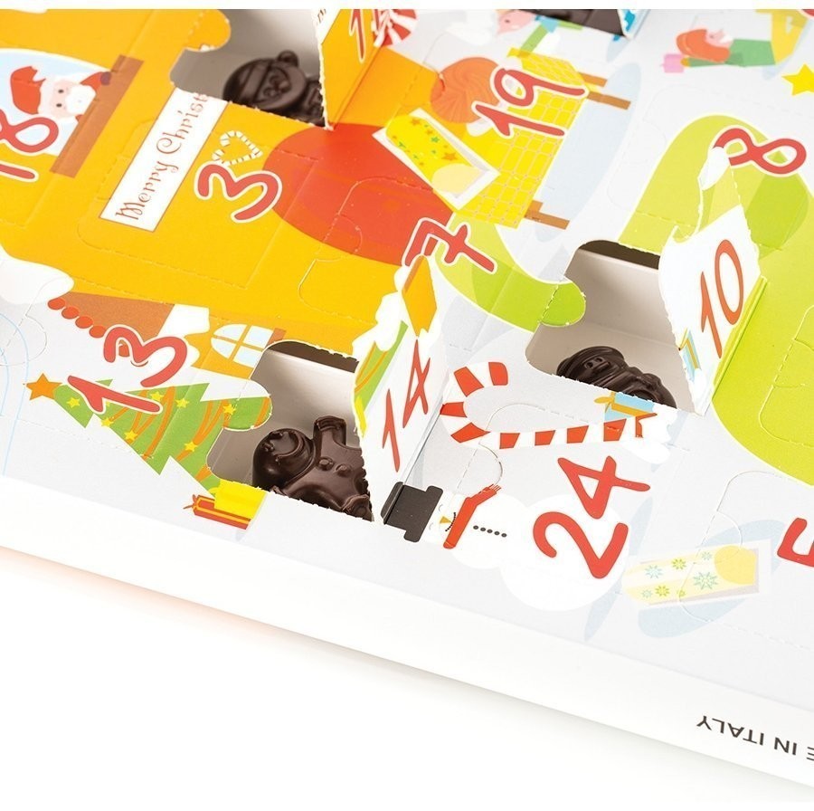 Форма для приготовления конфет xmas countdown, 39 х 23 х 3,5 см, силиконовая (72862)