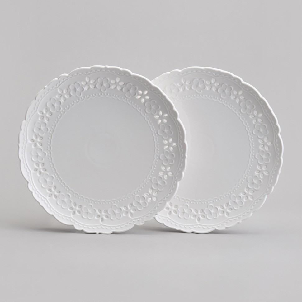 Набор тарелок обеденных lefard "style" 2 шт. 25*2,5 см (441-059)