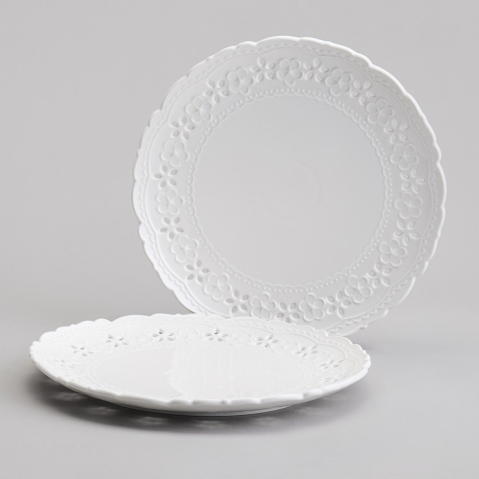 Набор тарелок обеденных lefard "style" 2 шт. 25*2,5 см (441-059)