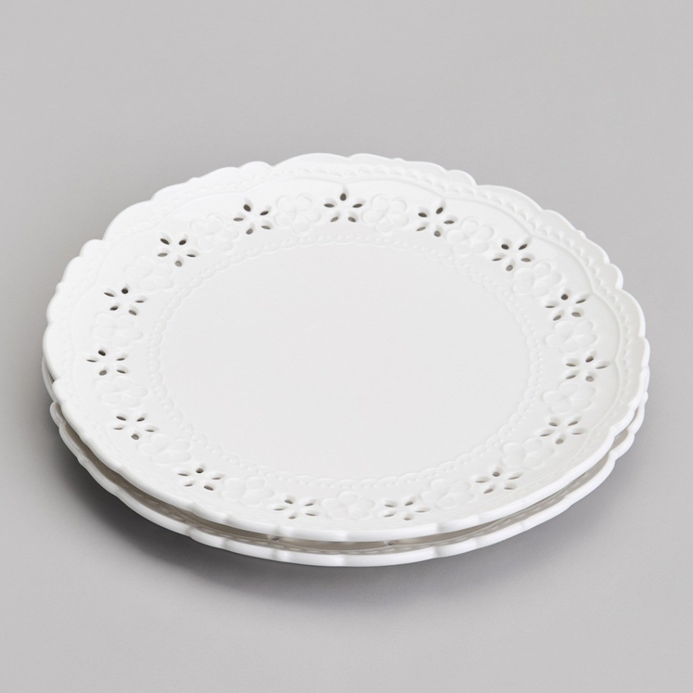 Набор тарелок обеденных lefard "style" 2 шт. 25*2,5 см (441-059)