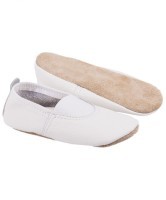 Чешки классические, кожа, белый (21/33 - 24,5/38) (11509)