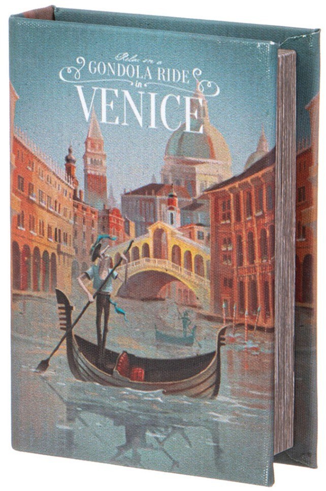 Шкатулка-книжка 13,5х9,5х2,8 см Lefard (94-206)