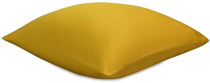 Набор наволочек из премиального сатина горчичного цвета из коллекции essential, 70х70 см (78469)