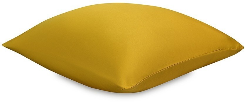 Набор наволочек из премиального сатина горчичного цвета из коллекции essential, 70х70 см (78469)