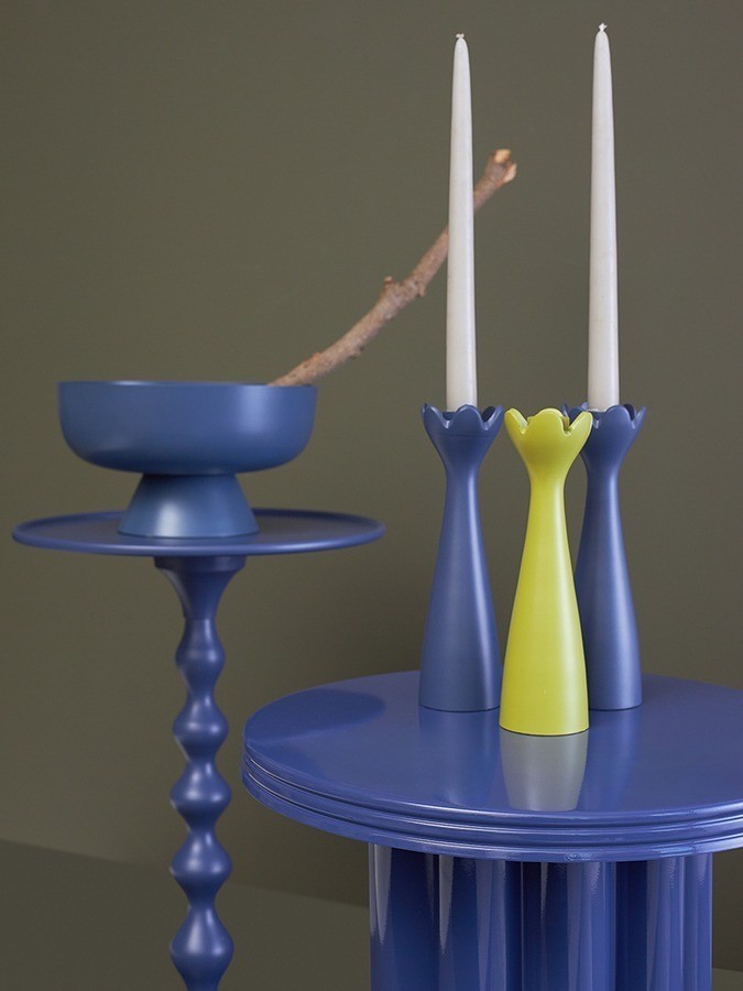 Столик приставной fluid, D38 см, сумерки (78648)