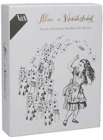 Набор из 4 чайных ложек Алиса в Стране чудес V&A 5227080