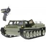 Радиоуправляемый гусеничный советский вездеход WPL ГАЗ-71 RTR масштаб 1:16 (WPLE-1)