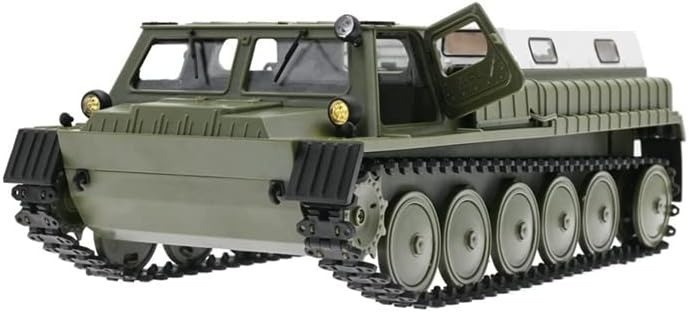 Радиоуправляемый гусеничный советский вездеход WPL ГАЗ-71 RTR масштаб 1:16 (WPLE-1)