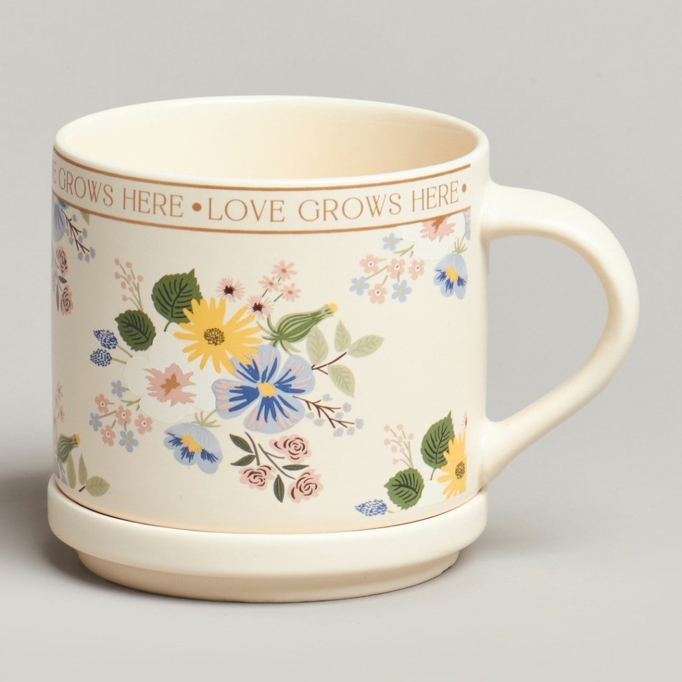 Кружка с крышкой lefardspring flowers 390мл. (260-1036)