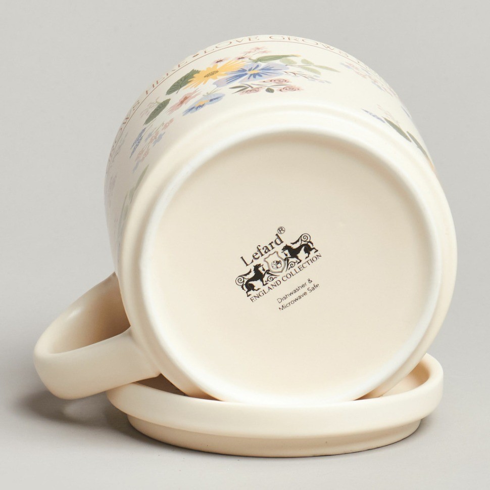 Кружка с крышкой lefardspring flowers 390мл. (260-1036)