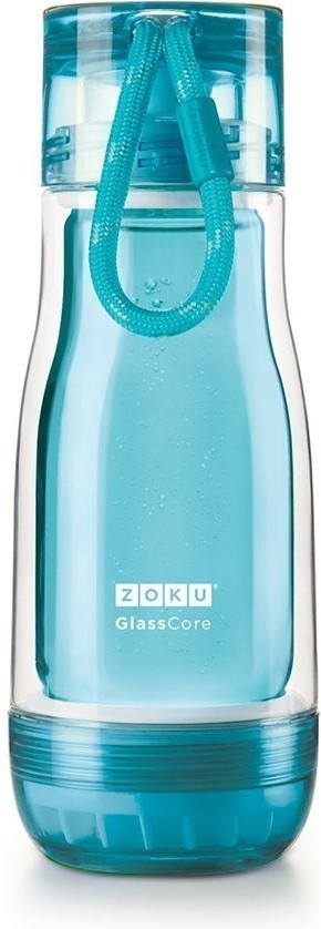 Бутылка zoku 325 мл голубая (58212)