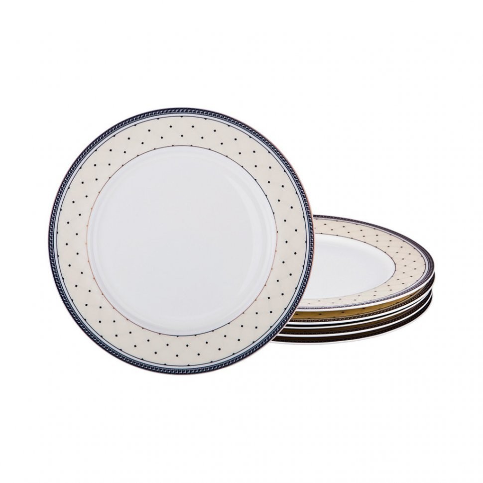 Набор тарелок на 6 персон 6 пр. "бриджит" диаметр=19 см Lefard (169-133)