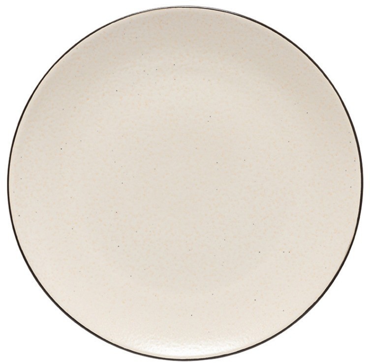 Тарелка COP271-NAB(COP271-01018S), керамика, NATURAL-BLACK, Costa Nova