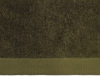 Полотенце банное оливкового цвета из коллекции essential, 90х150 см (79180)