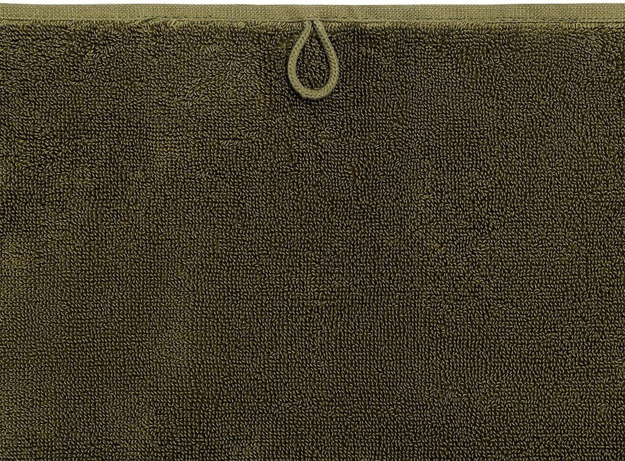 Полотенце банное оливкового цвета из коллекции essential, 90х150 см (79180)