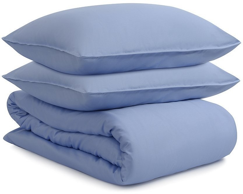 Комплект постельного белья сиреневого цвета из коллекции essential, 200х220 см (73687)