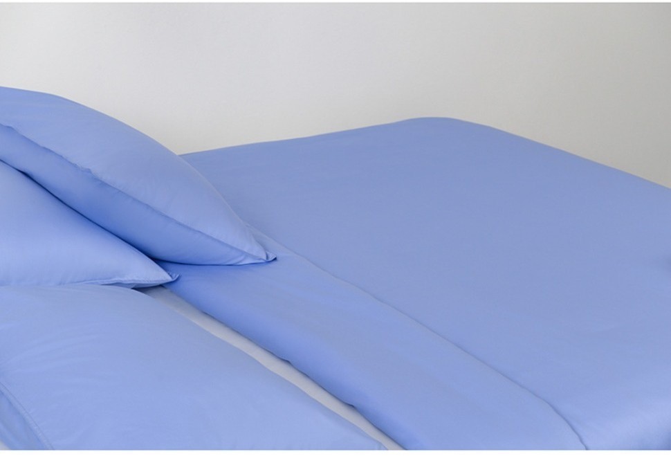 Комплект постельного белья сиреневого цвета из коллекции essential, 200х220 см (73687)