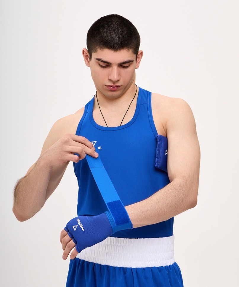 Перчатки внутренние для бокса INSANE DASH, полиэстер/спандекс, синий, M (2114232)