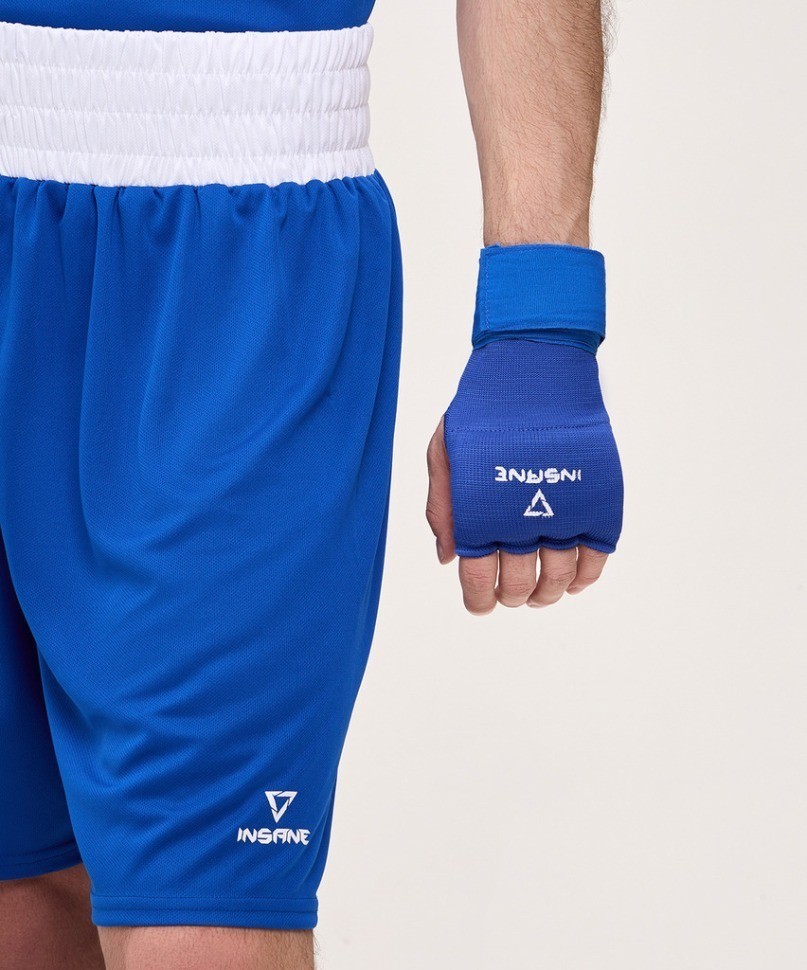 Перчатки внутренние для бокса INSANE DASH, полиэстер/спандекс, синий, M (2114232)