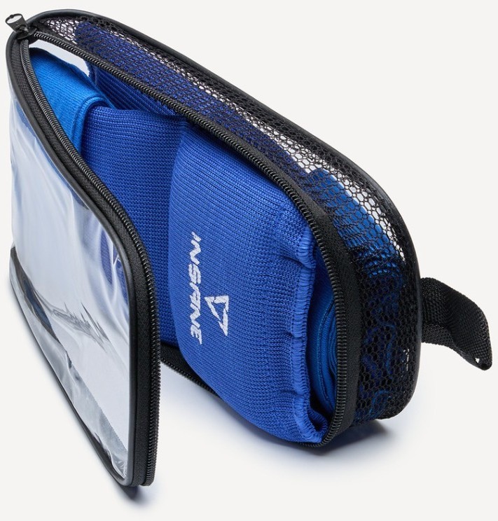 Перчатки внутренние для бокса INSANE DASH, полиэстер/спандекс, синий, M (2114232)