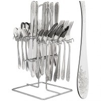 Набор столовых приборов agness на 6 персон 25 пр. на подставке (кор=6набор.) Agness (922-208)