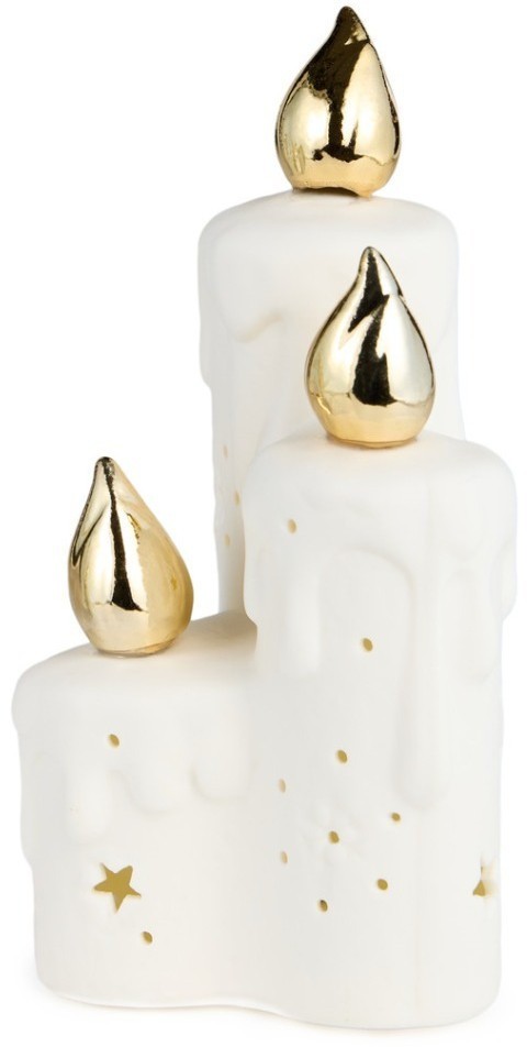 Статуэтка "свечи" c led-подсветкой 9,3х8,6х17,7 см Lefard (146-2253)