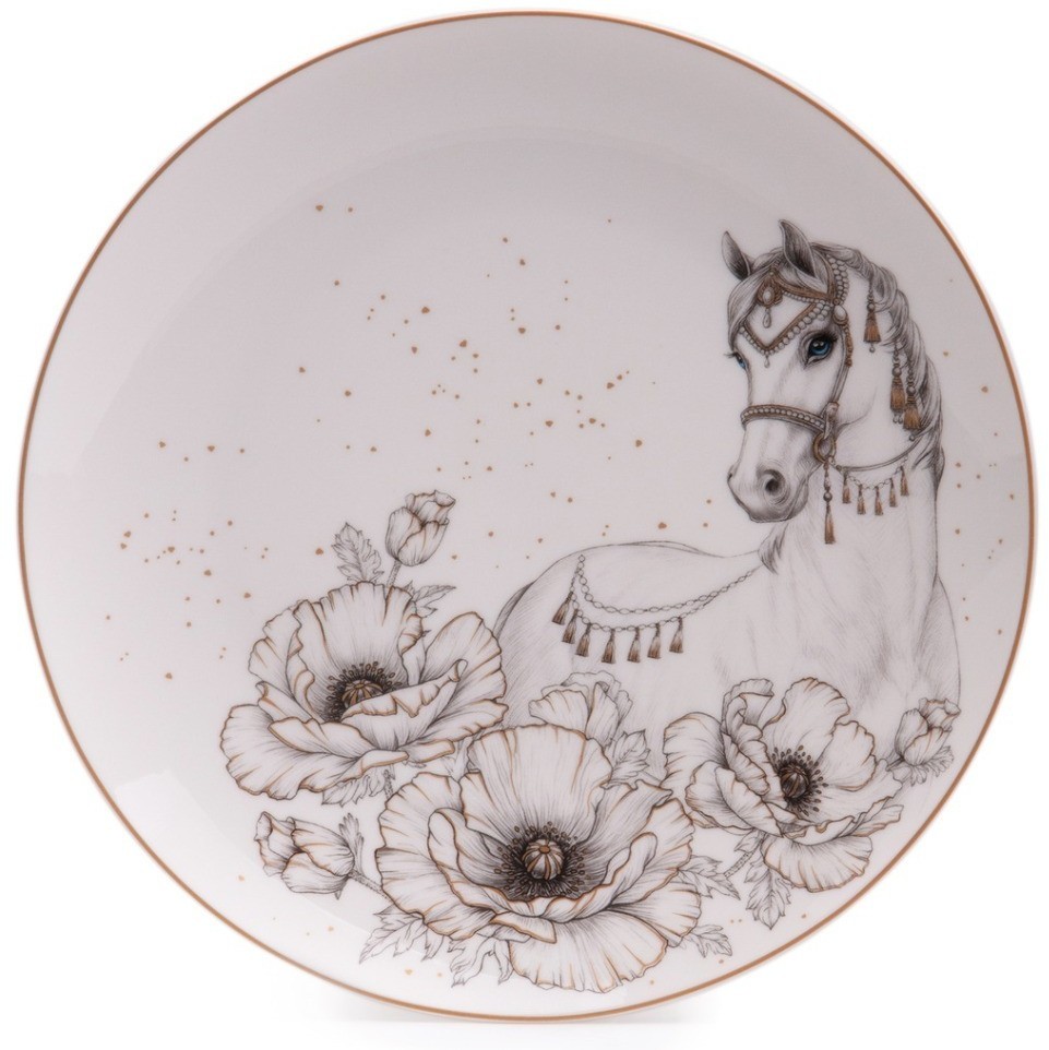 Тарелка закусочная lefard "top style" 20,5 см (590-707)