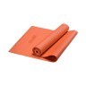 Коврик для йоги FM-101, PVC, 173x61x0,4 см, оранжевый (129876)