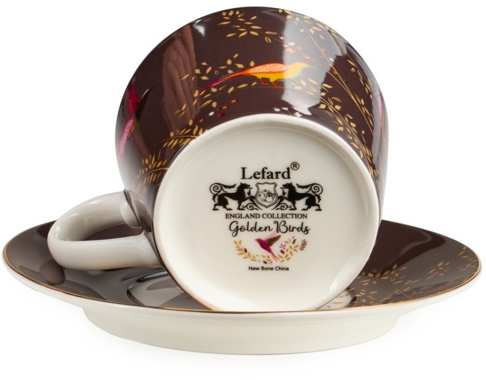 Чайная пара  lefard "golden birds" 220 мл (419-128)
